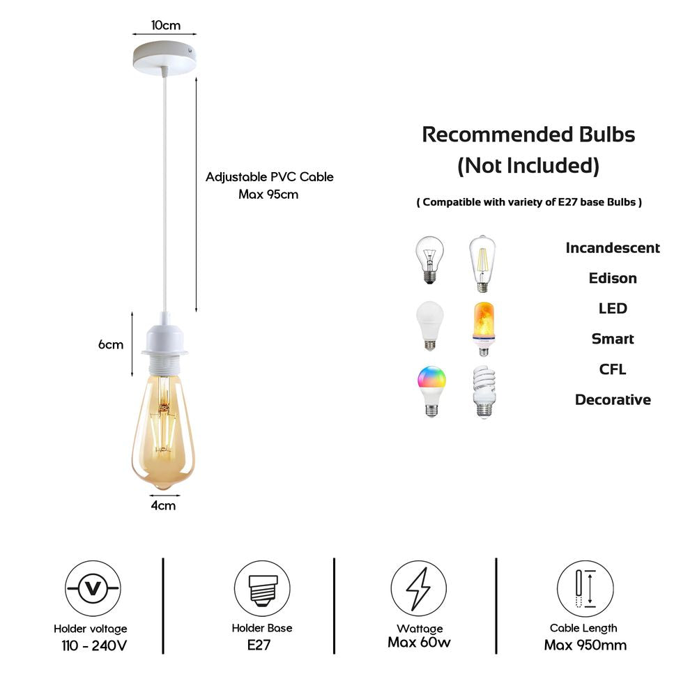 Ceiling Lamp Holder