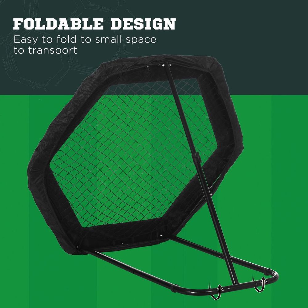 Football Rebounder Garden Net