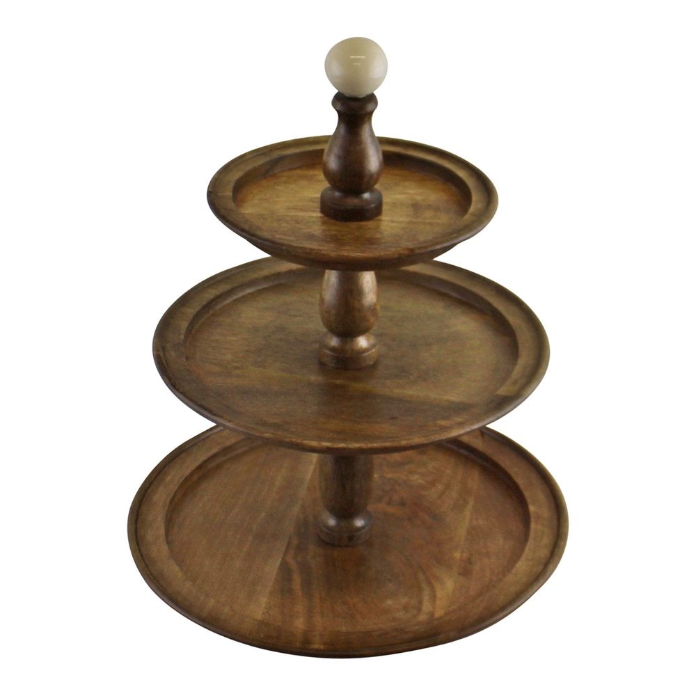 Mango Wood Cake Stand