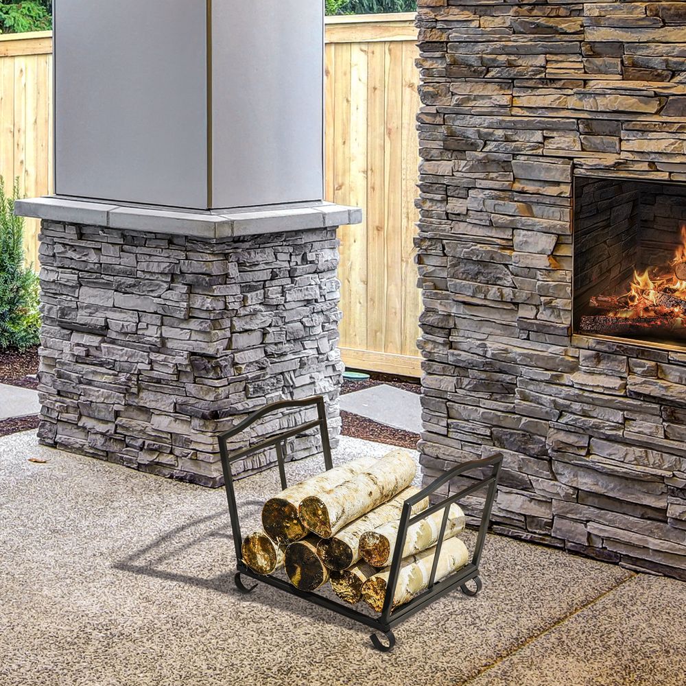 Foldable Firewood Log Holder