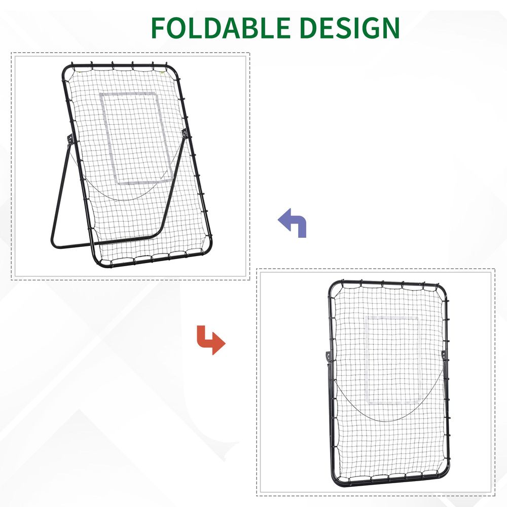 Practice Football Net with Target Zone