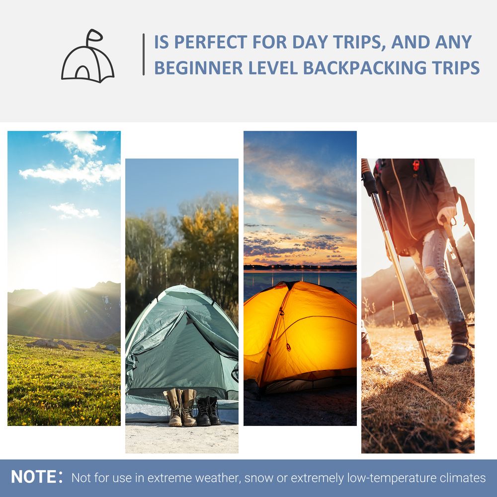 Dark Blue 8 Person Tent