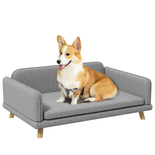 Luxe Raised Dog Couch