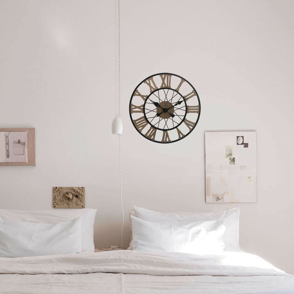 Wooden Clock 58 cm