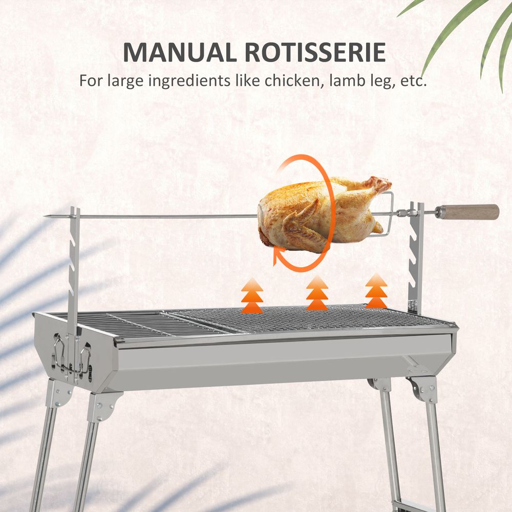 BBQ Rotisserie Roaster
