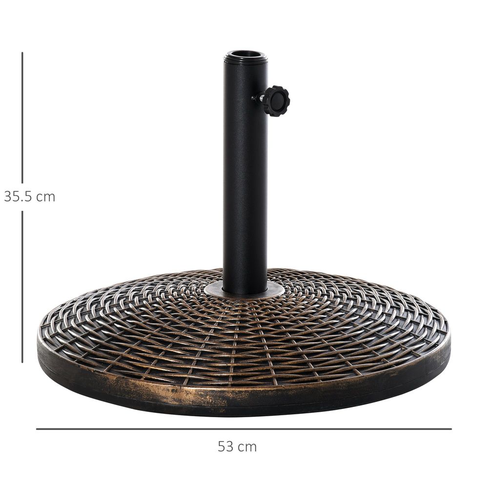 Outdoor Parasol Weighted Stand