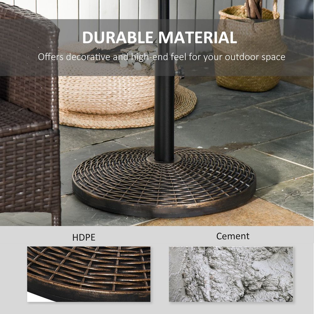 Outdoor Parasol Weighted Stand