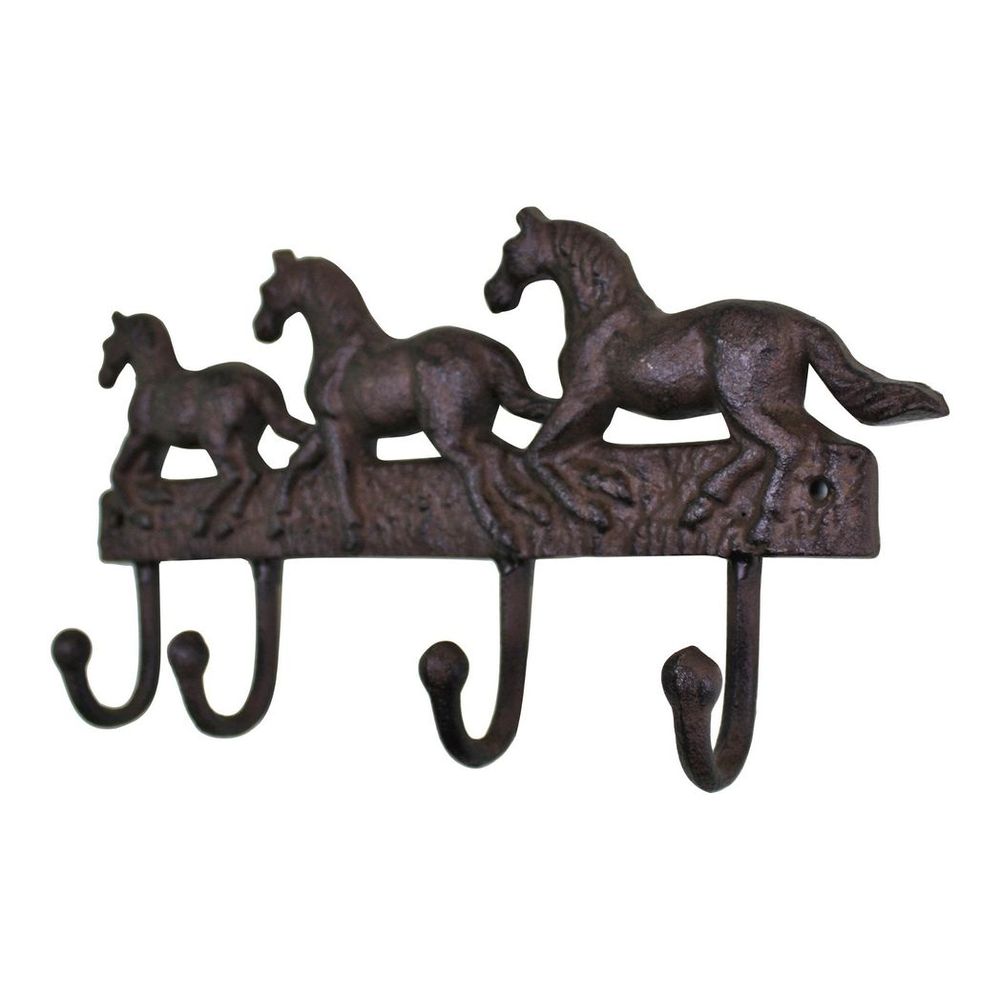 Horse Cast Iron Wall Hooks