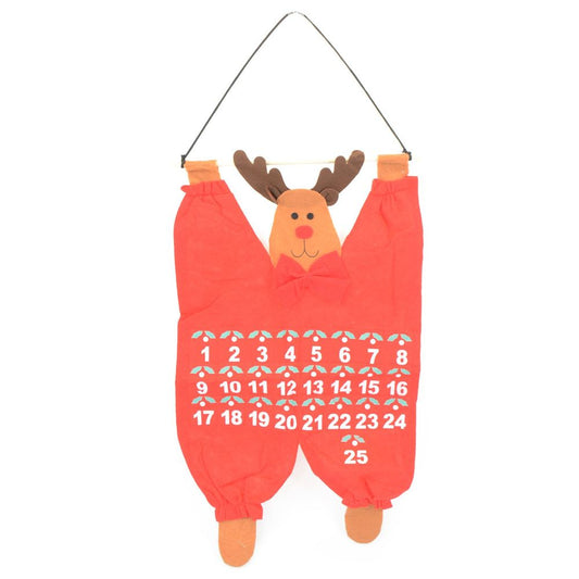 Felt Hanging Reindeer Advent Calendar