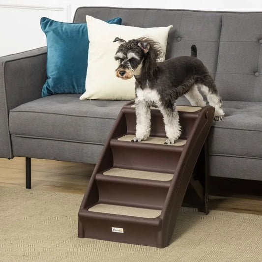 Dog Steps for Cats or Dogs in Brown