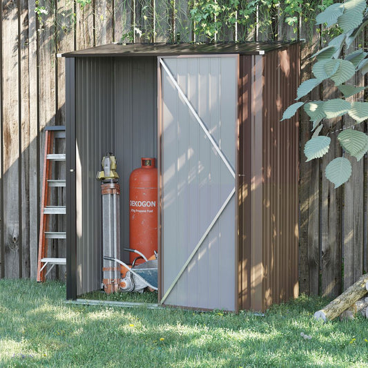 Garden Storage Shed with Lockable Door