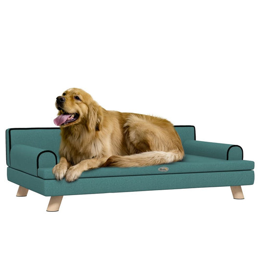 Dog Sofa for Large and Medium Dogs in Green