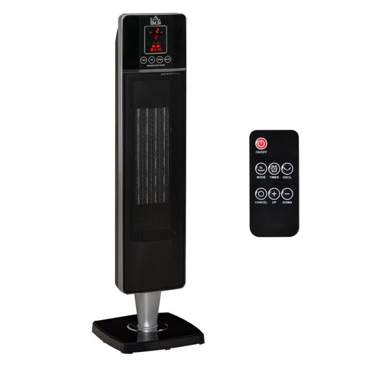 Oscillating Tower Space Heater with Remote Control