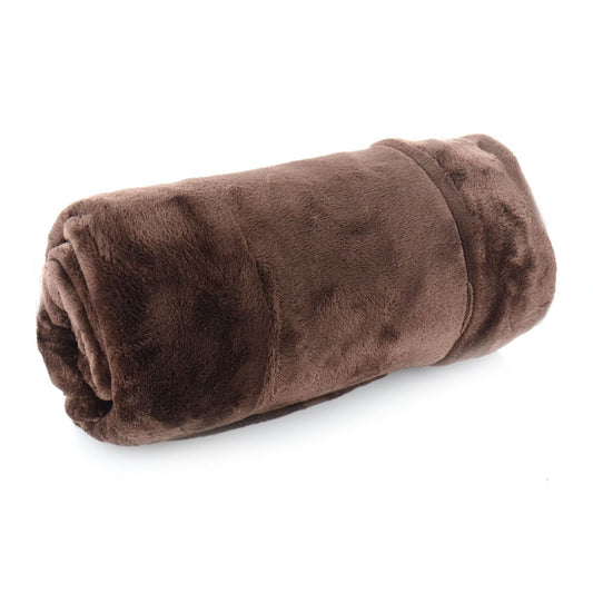 Blanket Brown Faux Mink
