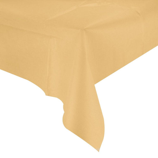 Flannel Backed Tablecloth (Gold) 132x178cm