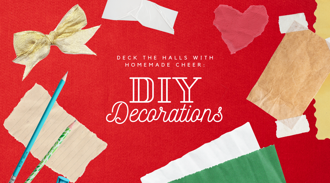 Deck the Halls with Homemade Cheer: DIY Christmas Decorations!