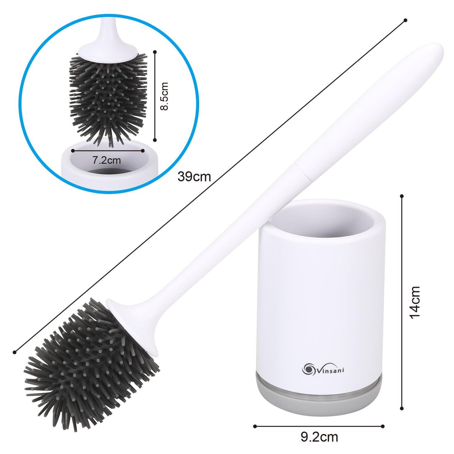 Rubber Toilet Brush