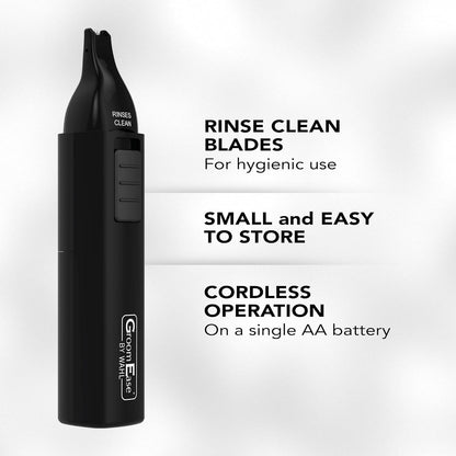 Ear and Nose Hair Trimmer Black