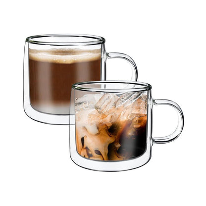 Copa Barware Glasses Dual-Walled x2