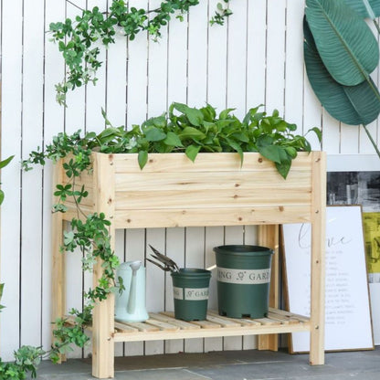 Plant Stand with Shelf