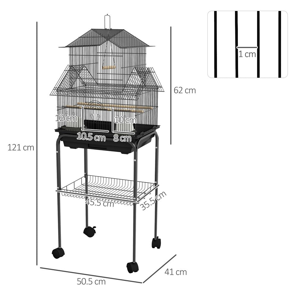 Avian Cage with Handle & Perch