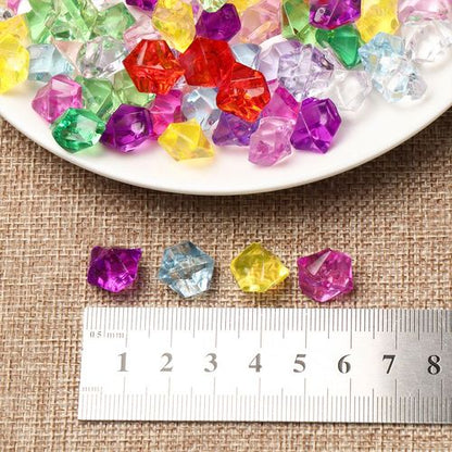 Aquarium Multicoloured Gem Stones x 50