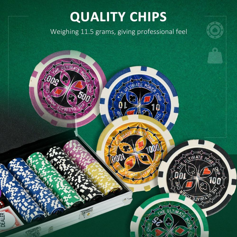 Poker Set 500-Piece Chips