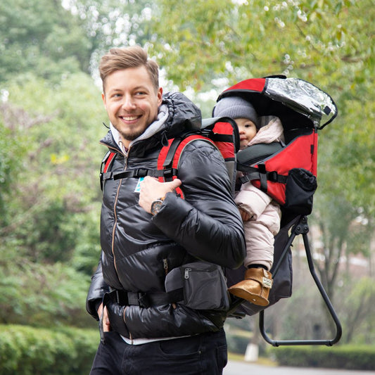 Baby Carrier Backpack Red