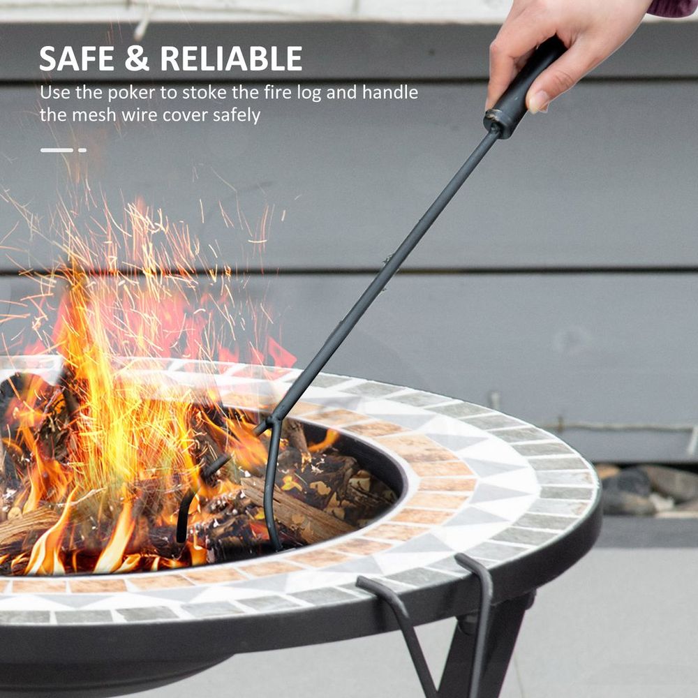 Mosaic Fire Pit Tabletop