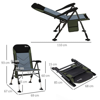 7 Levels Foldable Backrest Chair