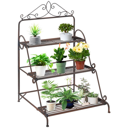 Metal 3 Tier Plant Stand