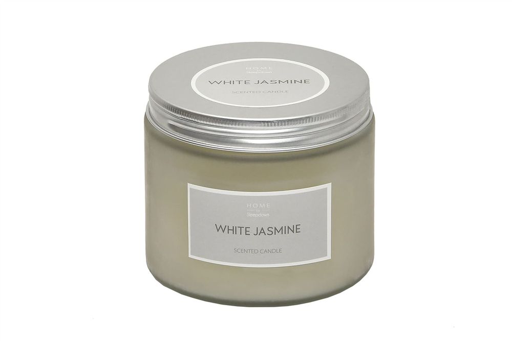 White Jasmine Scented Candle