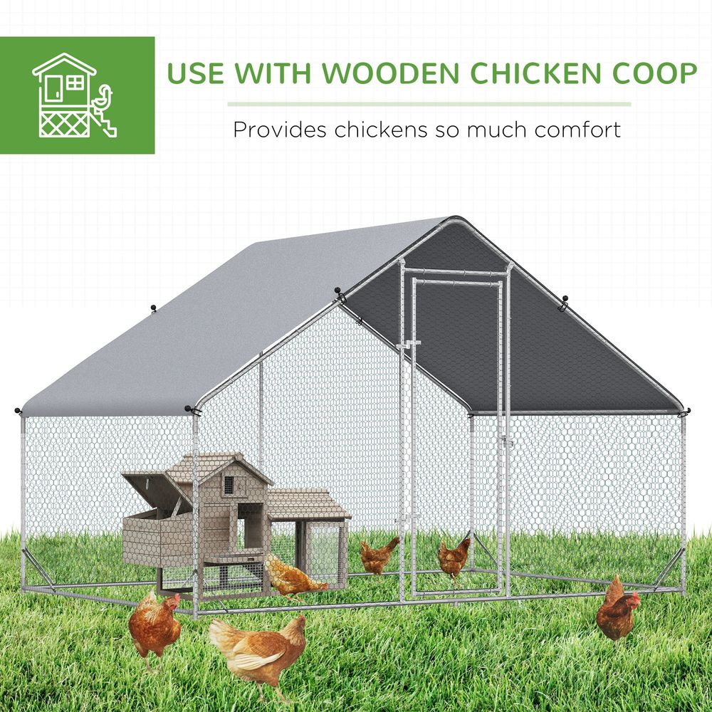 Chicken Coop with Cover