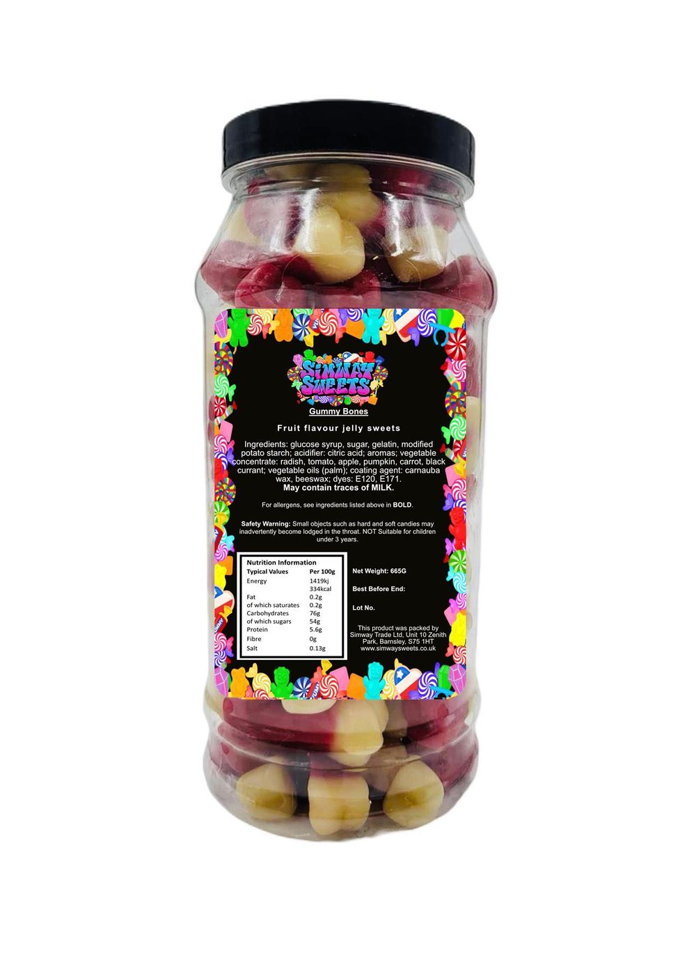 Bones Gummy Sweets