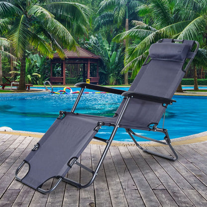 Adjustable Recliner with Support Cushion