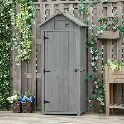 Storage Garden Shed with 3 Shelves