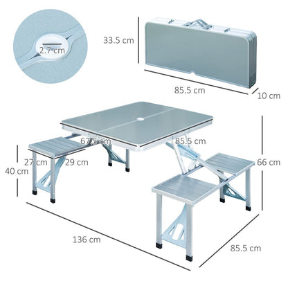 Folding Picnic Table & Seating