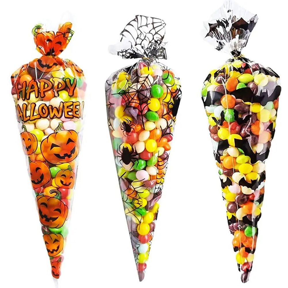 Halloween Cone Bags x100