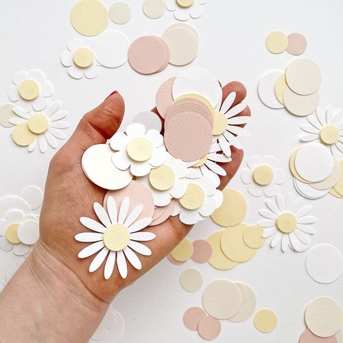 Paper Flower Dot Confetti