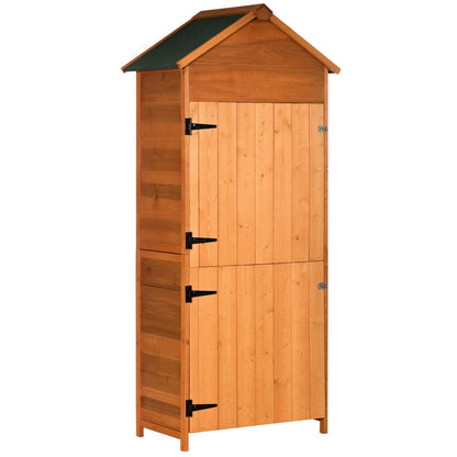 Teak Garden Utility Shed