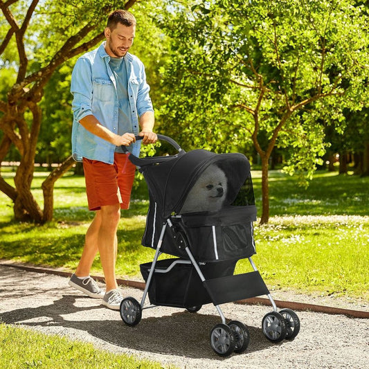 Deluxe Travel Pet Stroller