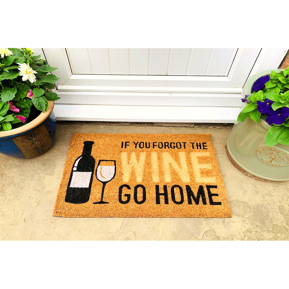 Wine Print Doormat