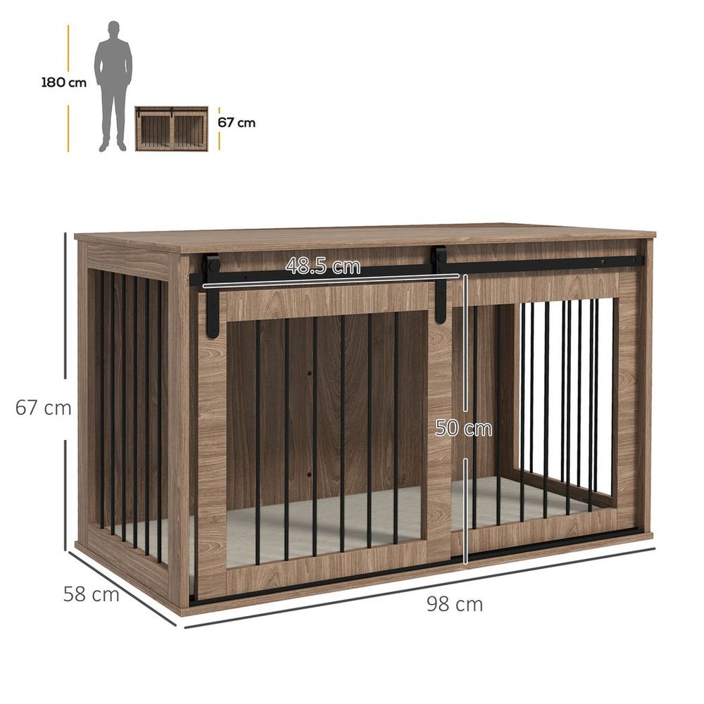 End Table Large Dog Crate