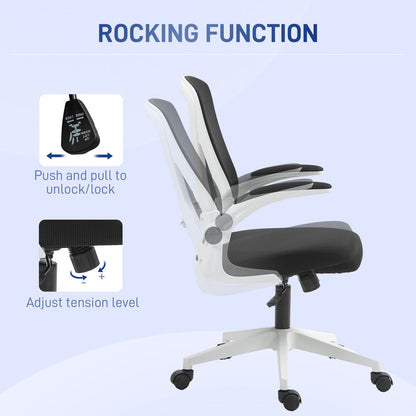 Office Chair with Back Support & Armrests