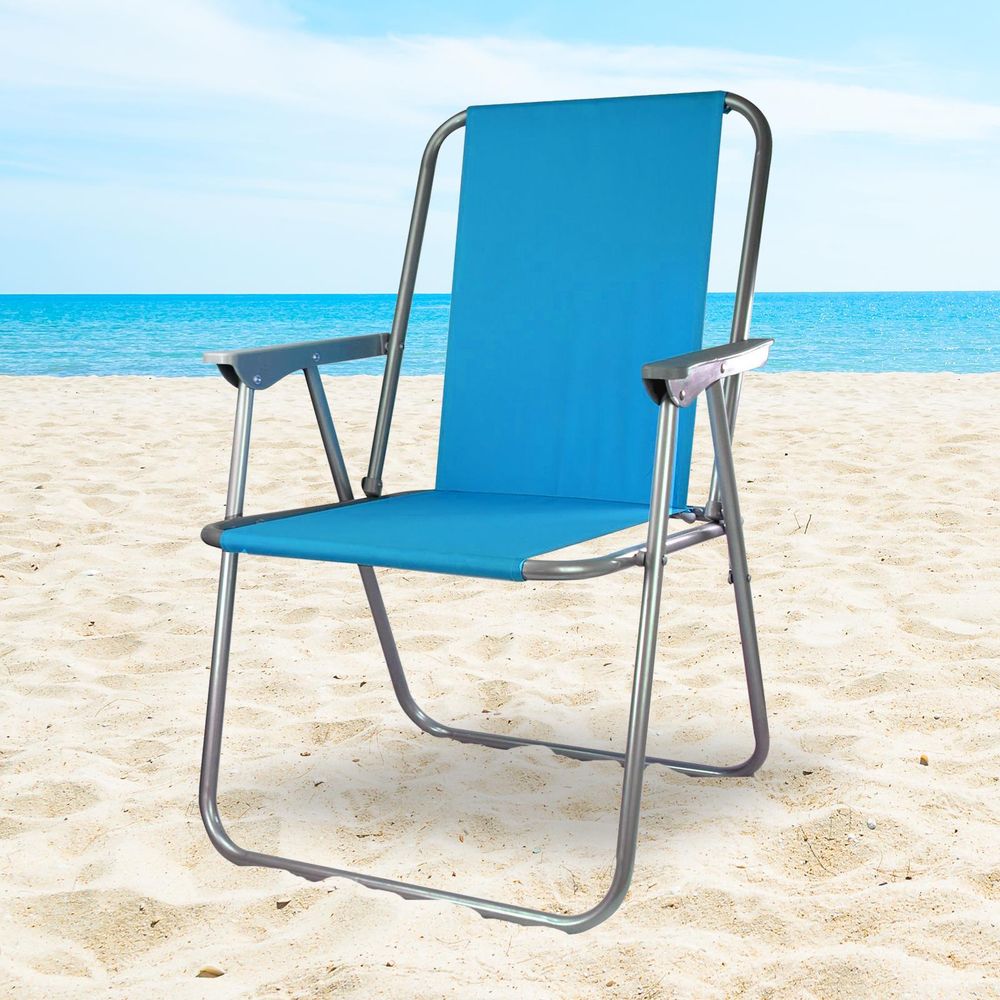 Blue Folding Chair