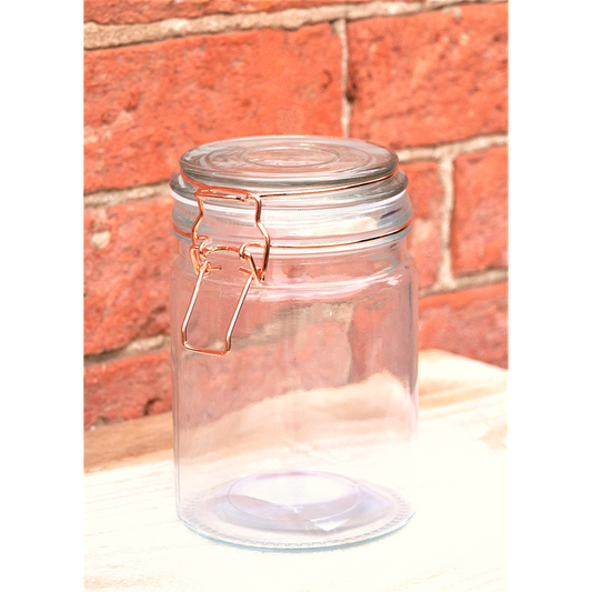 Copper Wire Close Glass Jar