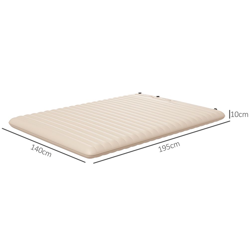 Inflatable Double Mattress White