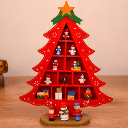 3D Wooden Christmas Tree Decoration