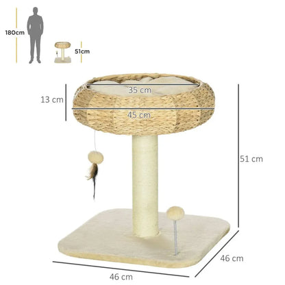 Cat Tree with Top Bed