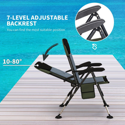 7 Levels Foldable Backrest Chair